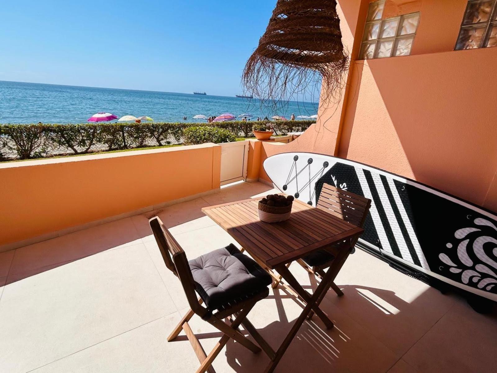 Beachfront Nudist Apartment In Vera Playa Playas de Vera Exterior foto